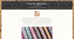 Desktop Screenshot of flavioaquilina.com